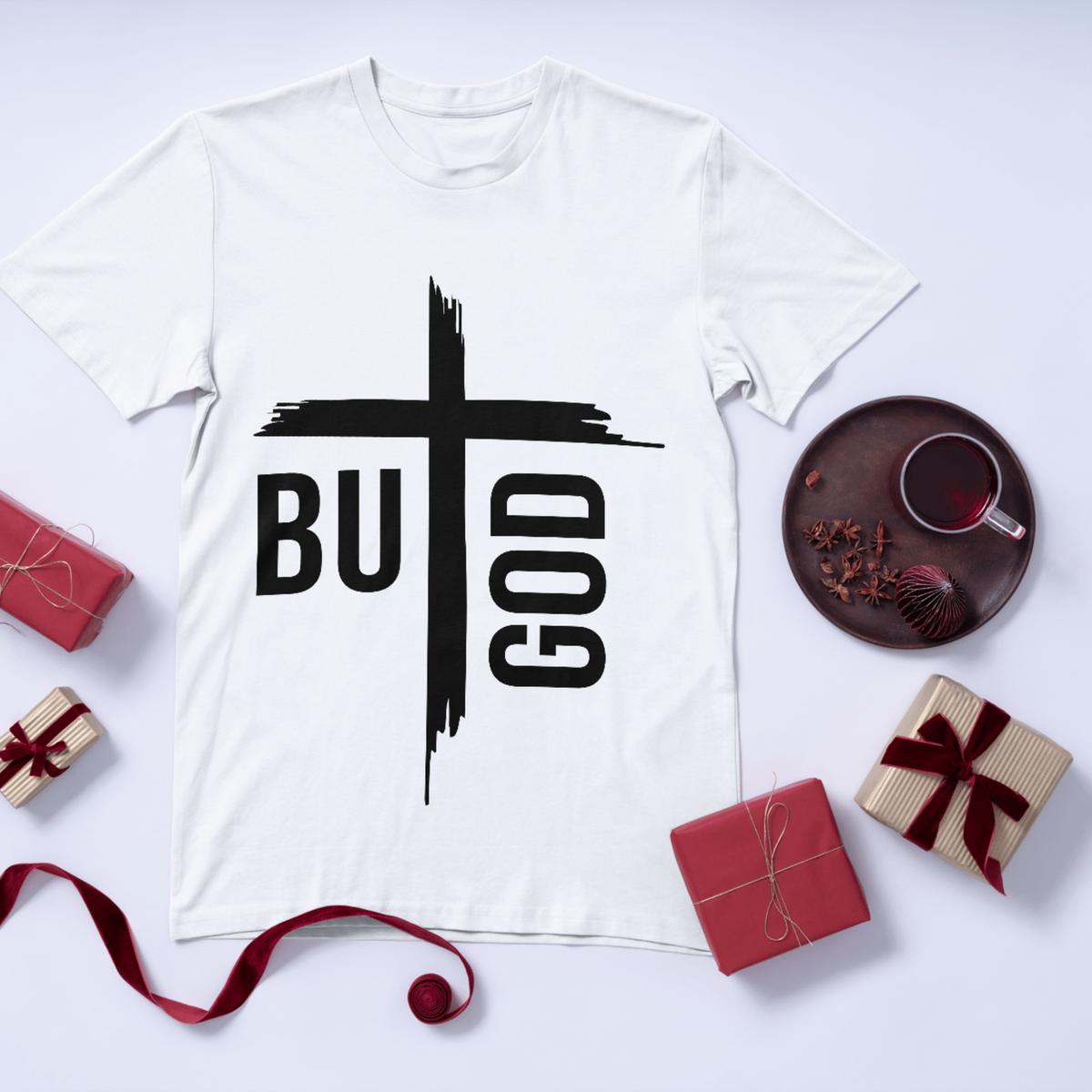 BUT GOD Christian Tee