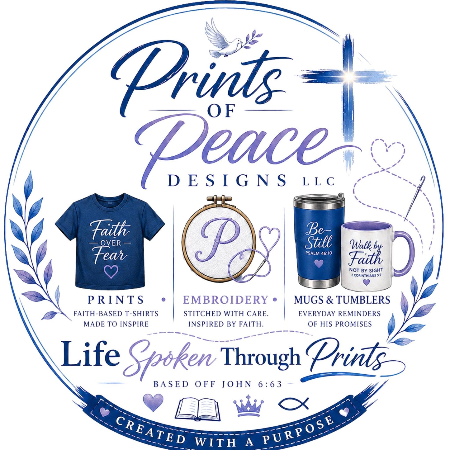 Prints of Peace Gift Card Digital Gift Certificate for Faith‑Based Fashion
