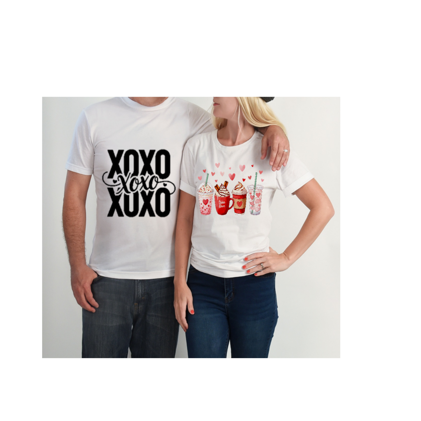 Cute Valentine’s Day Coffee Tee for Women