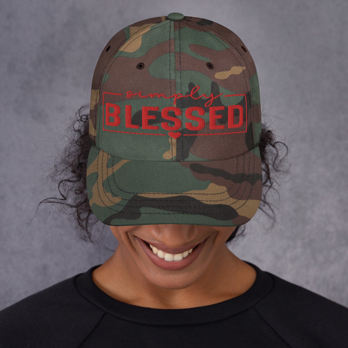 Simply Blessed Dad Hat