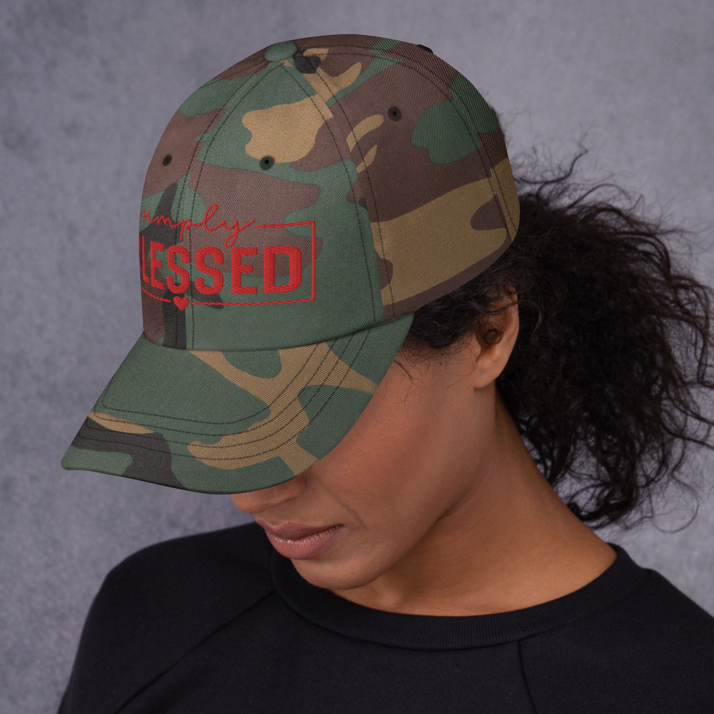 Simply Blessed Dad Hat